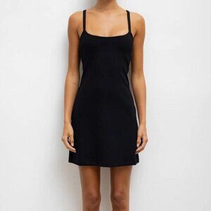Leset Rio Tank Dress, Black, XS